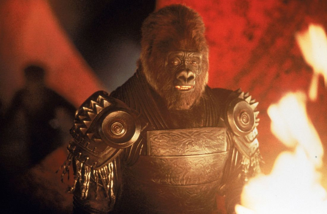 Der gefürchtetste Krieger in Thades Armee: Gorilla-Hauptmann Attar (Michael Clarke Duncan) - Bildquelle: 2003 Twentieth Century Fox Film Corporation. All rights reserved.