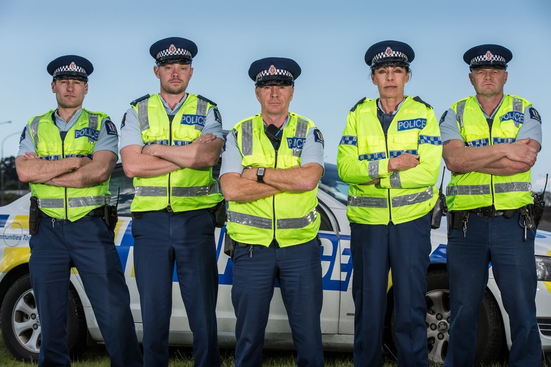 Die Doku-Serie &quot;Police Force - Einsatz in Neuseeland&quot; begleitet Po... - Bildquelle: Greenstone