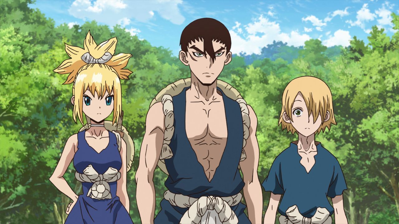 Wo zwei Millionen Jahre vergangen sind - Bildquelle: Kome Studio, Boichi/SHUEISHA, Dr.STONE Project