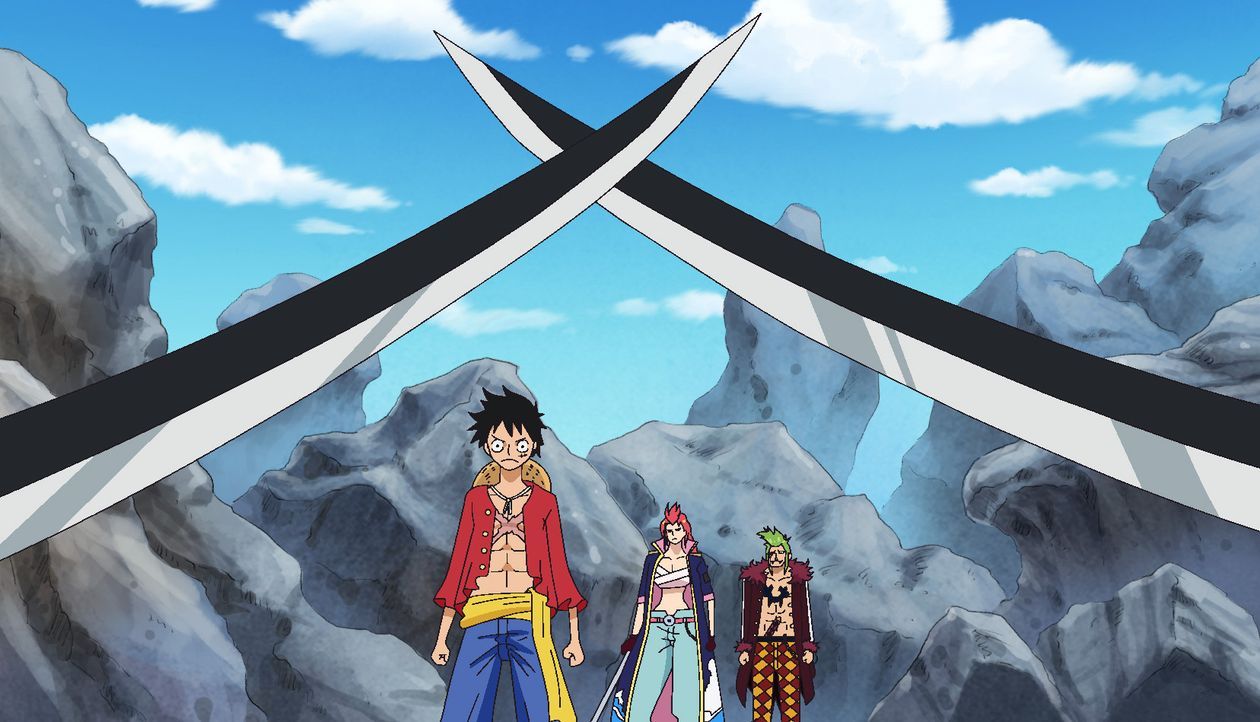 Eine auswegslose Situation! - Der heiße Kampf auf Silver Mine - Bildquelle: Eiichiro Oda/Shueisha, Toei Animation
