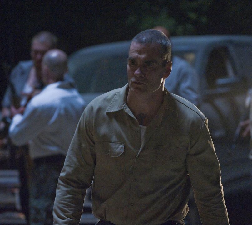 A.J. Weston (Henry Rollins) lässt sich von den Sons of Anarchy provozieren. Wird die Situation eskalieren? - Bildquelle: 2009 Twentieth Century Fox Film Corporation and Bluebush Productions, LLC. All rights reserved.