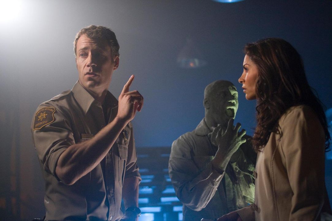 Bringt sie das neue Erlebnis näher zusammen? Carter (Colin Ferguson, l.) und Allison (Salli Richardson-Whitfield, r.) ... - Bildquelle: Universal Television