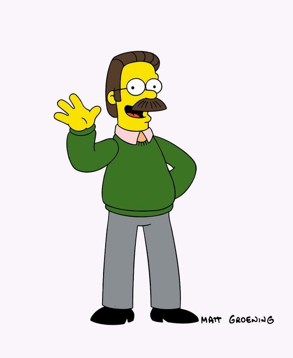 (13. Staffel) - Manchmal gewöhnungsbedürftig: Nachbar der Simpsons Ned Flanders. - Bildquelle: © und TM Twentieth Century Fox Film Corporation - Alle Rechte vorbehalten