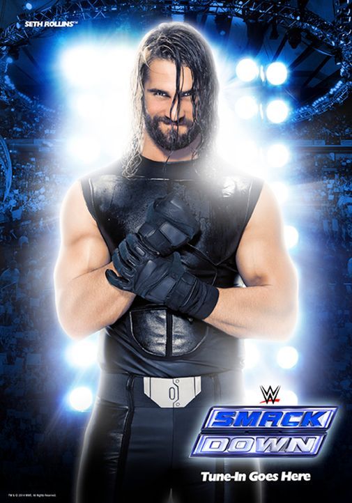 Seth Rollins in "SMACKDOWN!" ... - Bildquelle: 2014 WWE, Inc. All Rights Reserved.