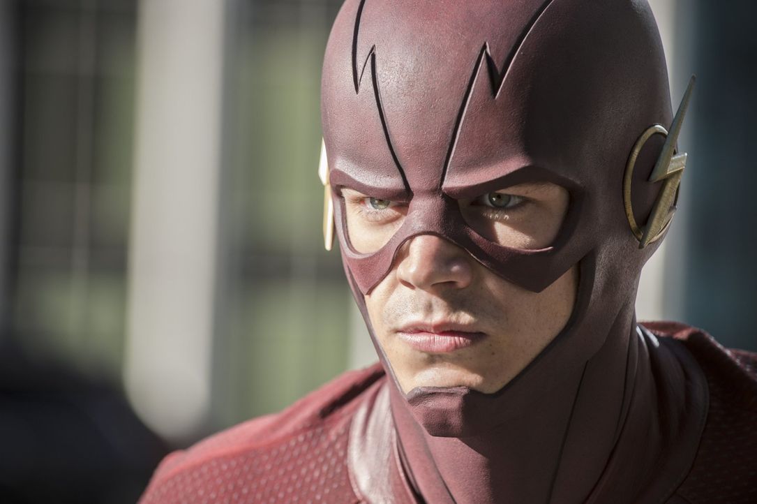 Barry alias The Flash (Grant Gustin) legt sich mit dem Atom-Smasher an und erhält von ihm Informationen über einen weiteren, unbekannten Feind ... - Bildquelle: 2015 Warner Brothers.