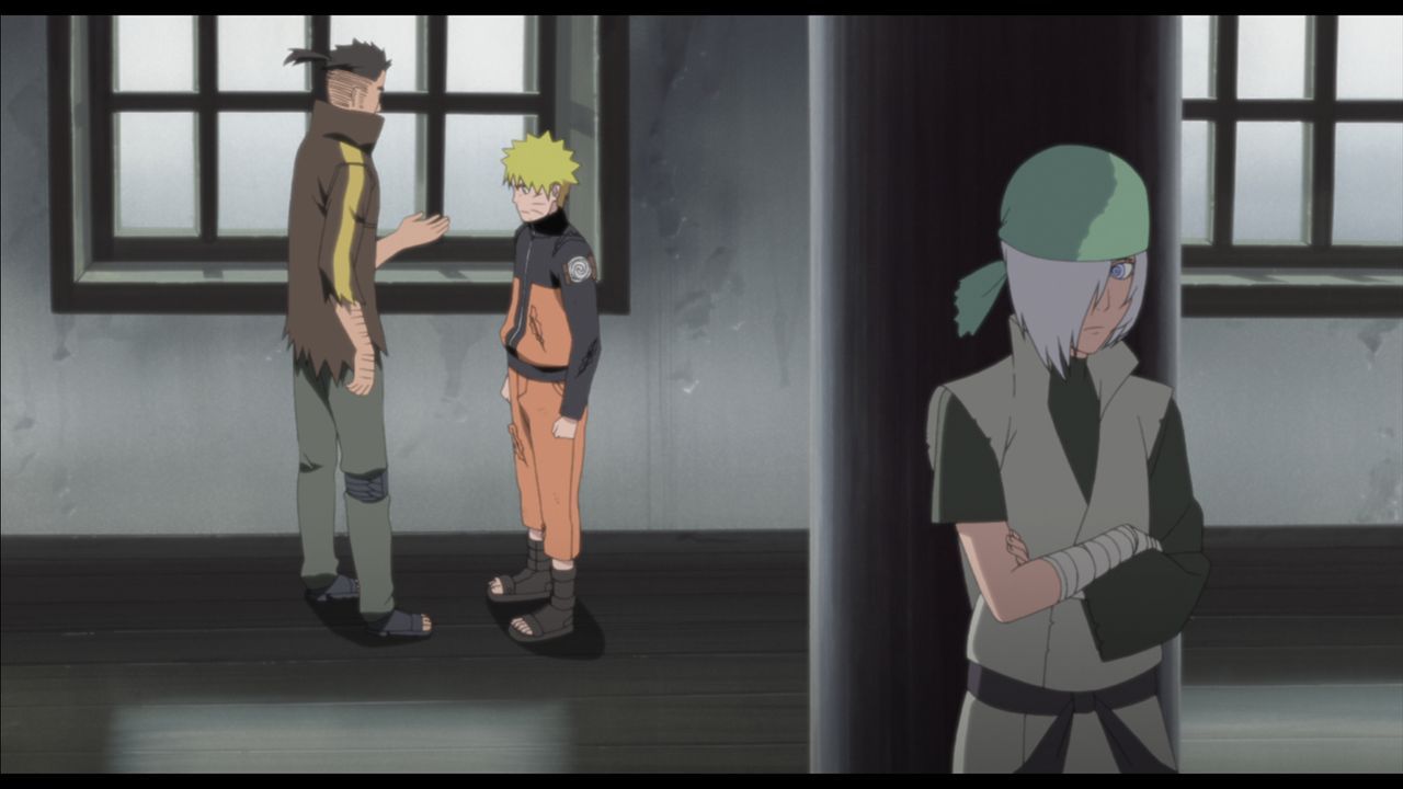 Als Naruto (M.) des Mordes an mehreren Jonin und einem Attentat auf einen Raikage beschuldigt wird, schmiedet er mit seiner Zellennachbarin Ryuzetsu... - Bildquelle: 2002 MASASHI KISHIMOTO /2007 Shippuden   NMP 2011
