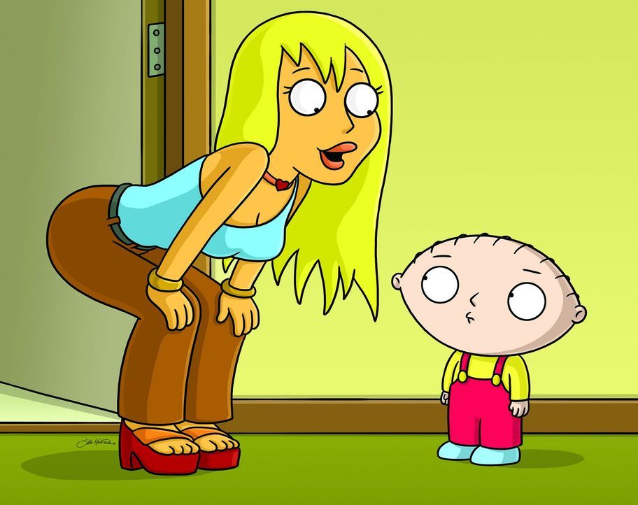 Jillian Russel (l.); Stewie Griffin (r.) - Bildquelle: © 2006 FOX BROADCASTING