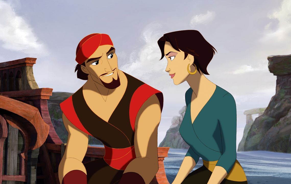 Sinbad ist verzweifelt: Seine Mannschaft entscheidet sich dafür, künftig die Befehle von Marina entgegenzunehmen. Werden sie so das Leben von Proteu... - Bildquelle: DreamWorks SKG