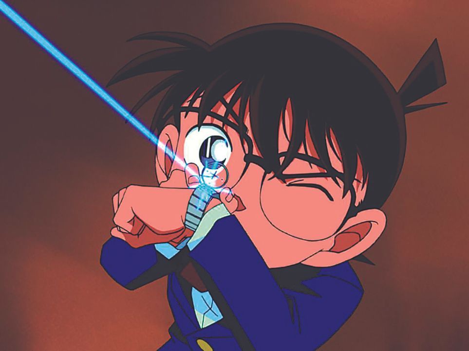 Der eigentlich 17-Jährige Shin'ichi Kudo muss nun im Körper eines Grundschülers Fälle lösen, ohne erkannt zu werden, und nennt sich ab sofort Conan... - Bildquelle: Gosho Aoyama / Shogakukan, YTV, TMS 1996