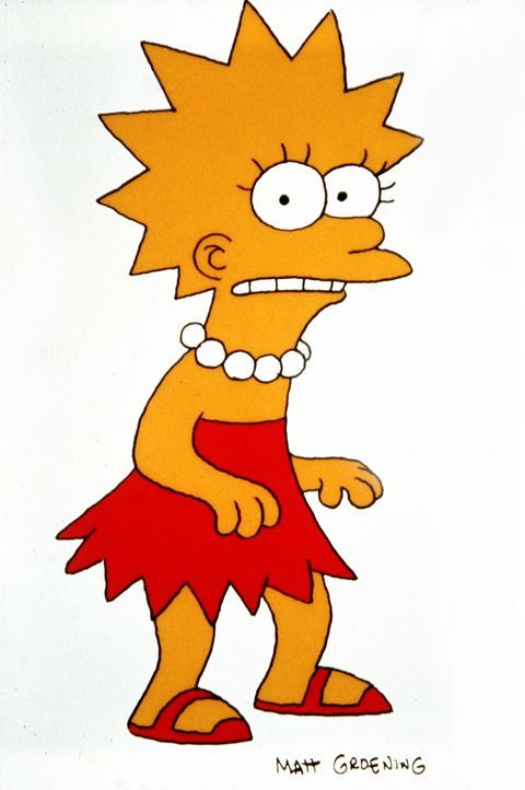 (4. Staffel) - Eindeutig die Cleverste in der Simpson-Familie: Tochter Lisa. - Bildquelle: und TM Twentieth Century Fox Film Corporation - Alle Rechte vorbehalten