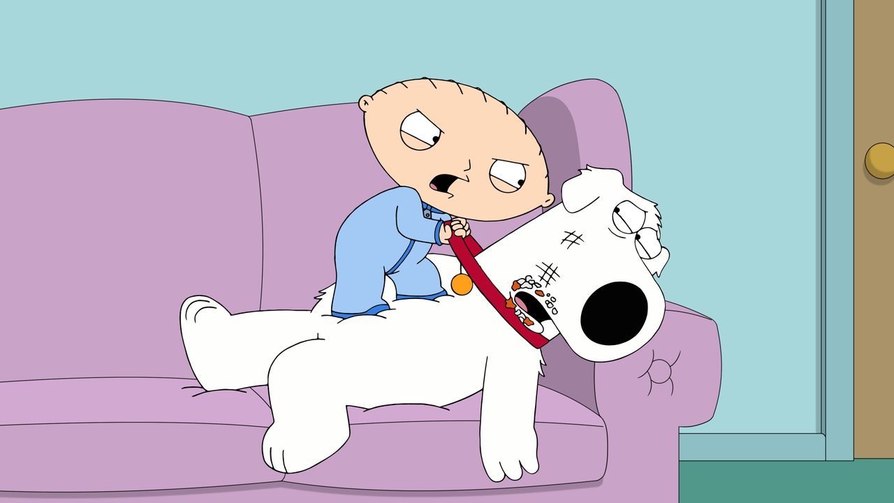 Family Guy Hund beißt Bär ProSieben MAXX