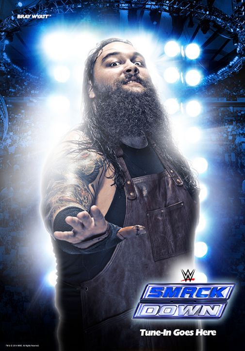 Bray Wyatt gibt bei "SMACKDOWN!" alles ... - Bildquelle: 2014 WWE, Inc. All Rights Reserved.