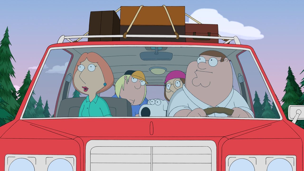 Die Griffins fahren zu einer Party auf einem abgelegenen Landsitz. Sie haben keinen Schimmer, von wem die Einladung stammte, doch wie sie haben fast...