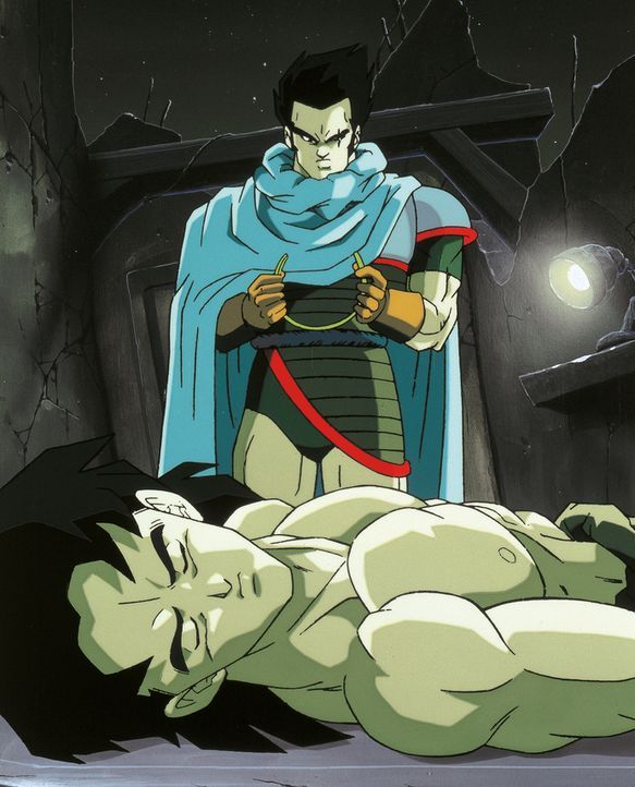 Paragus (hinten); Broly (vorne) - Bildquelle: © Bird Studio/Shueisha, Toei Animation Film © 1993 Toei Animation Co., Ltd.