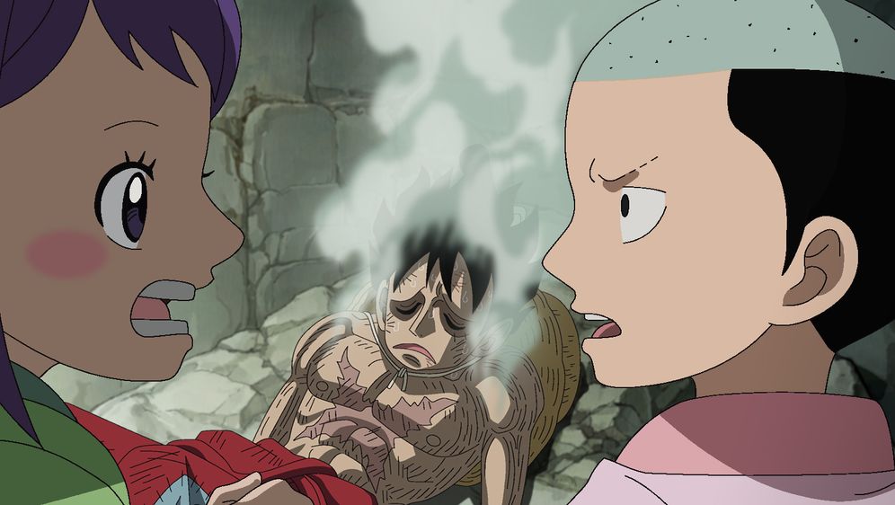 One Piece Folge 950 Der Traum Der Soldaten Ruffys Eroberung Von Udon Prosieben Maxx