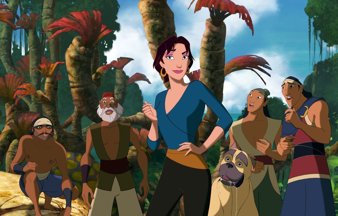Die wunderschöne Marina schleicht sich als blinder Passagier auf Sinbads Schiff. Sie will dafür sorgen, dass Sinbad seine Mission erfüllt und damit... - Bildquelle: DreamWorks SKG