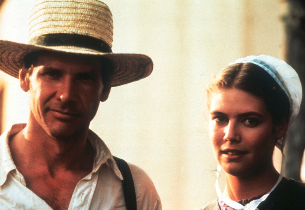 Bei der Aufklärung eines Mordes kommen sich der Cop John Book (Harrison Ford, l.) und Rachel (Kelly McGillis, r.), die Mutter des einzigen Zeugen, i... - Bildquelle: Paramount Pictures
