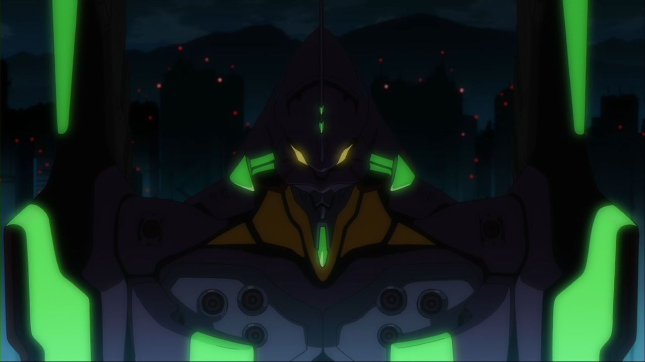 Wird Shinji sich seinem Schicksal stellen und den Kampf um das Überleben der Menschheit gegen die Engel antreten? - Bildquelle: khara, GAINAX. All rights reserved