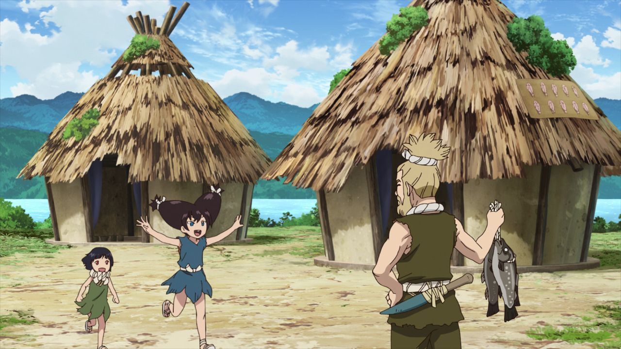 Wo zwei Millionen Jahre vergangen sind - Bildquelle: Kome Studio, Boichi/SHUEISHA, Dr.STONE Project