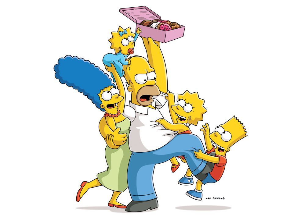 (29. Staffel) -(v.l.n.r.) Marge; Maggie; Homer; Lisa; Bart - Bildquelle: © 2017-2018 Fox and its related entities.  All rights reserved.