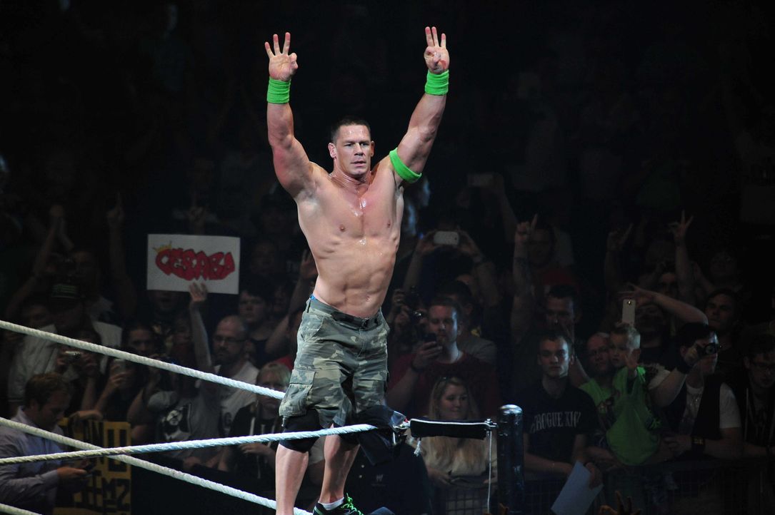 John Cena gibt niemals auf ... - Bildquelle: Andre Kowalski ProSieben MAXX/ Andre Kowalski