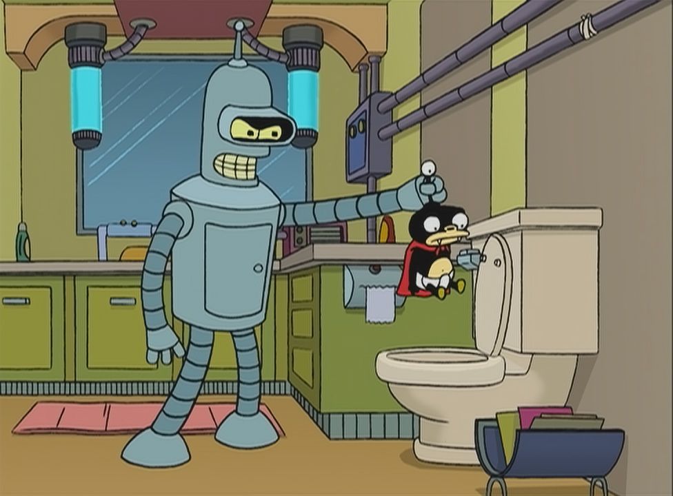 Bender (l.); Nibbler (r.) - Bildquelle: 1999 Fox and its related entities.  All rights reserved.