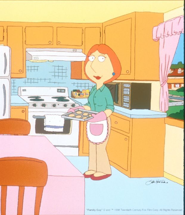 (2. Staffel) - In der Küche ist Lois der Boss  - und das auch sehr erfolgreich. - Bildquelle: TM +   1998 Twentieth Century Fox Film Corp. All Rights Reserved.