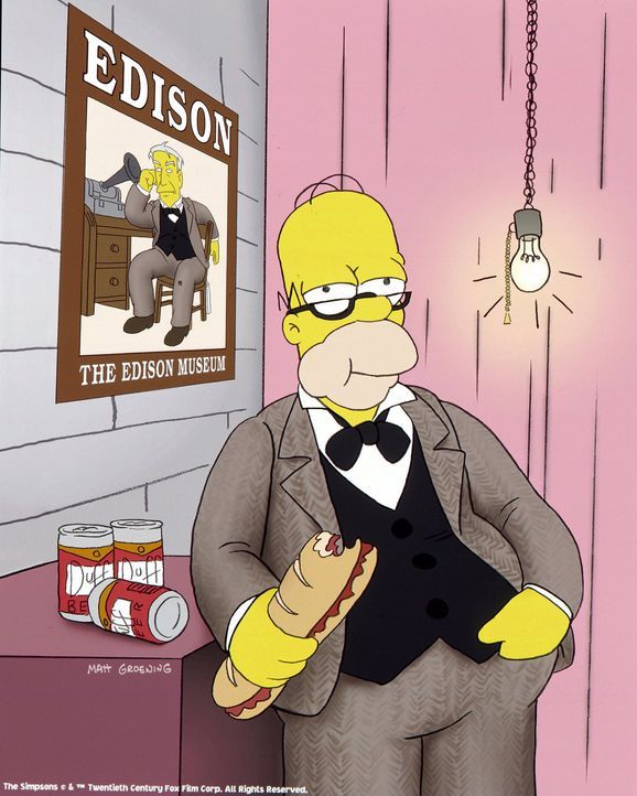 (16. Staffel) - Ziemlich seriös: Homer Simpson ... - Bildquelle: © und TM Twentieth Century Fox Film Corporation - Alle Rechte vorbehalten