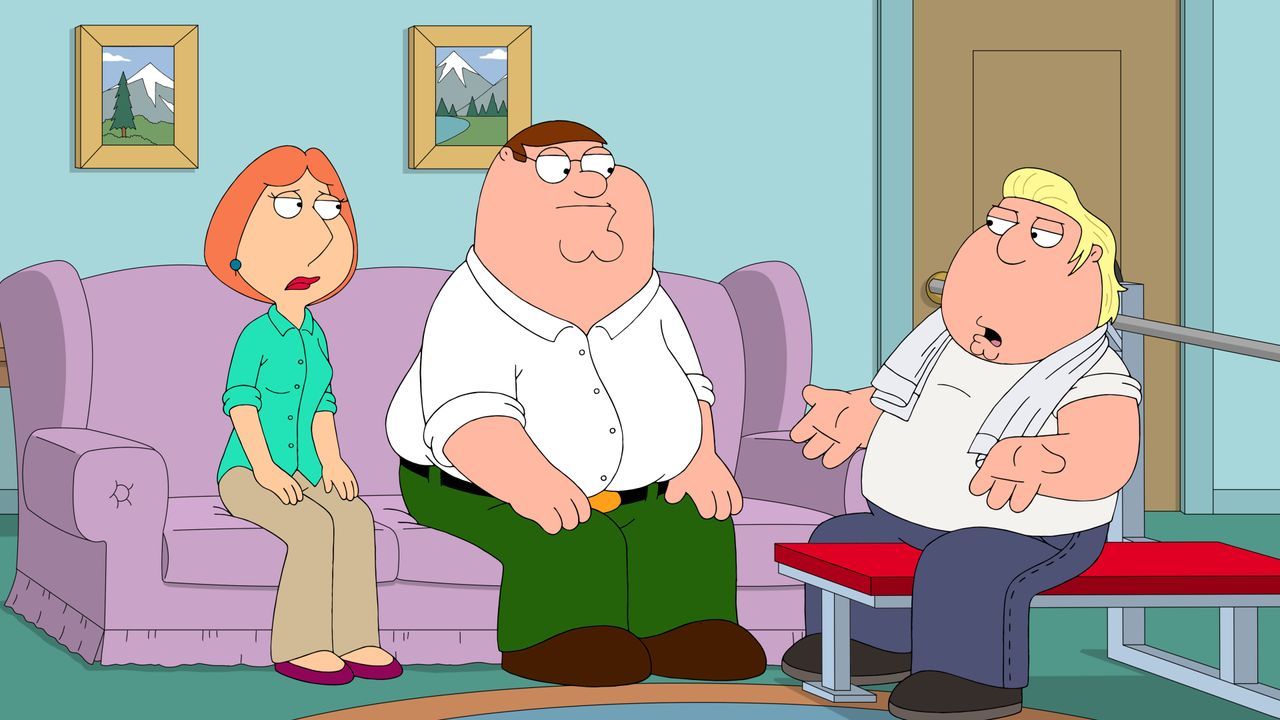 (v.l.n.r.) Lois Griffin; Peter Griffin; Chris Griffin - Bildquelle: 2018-2019 Fox and its related entities.  All rights reserved.
