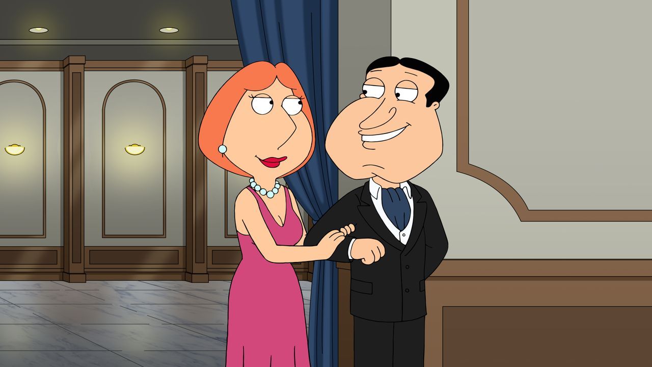 Lois Griffin (l.); Glen Quagmire (r.) - Bildquelle: © 2021 20th Television. All rights reserved. 