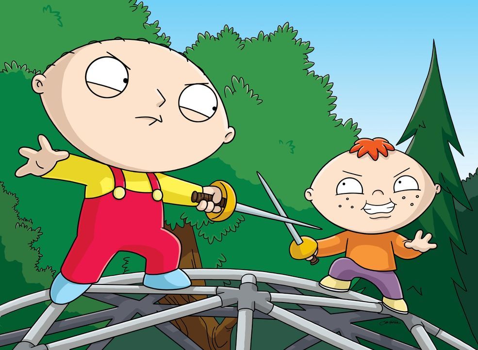 Stewie Griffin (l.); Bertram (r.) - Bildquelle: 2005 Fox and its related entities. All rights reserved.