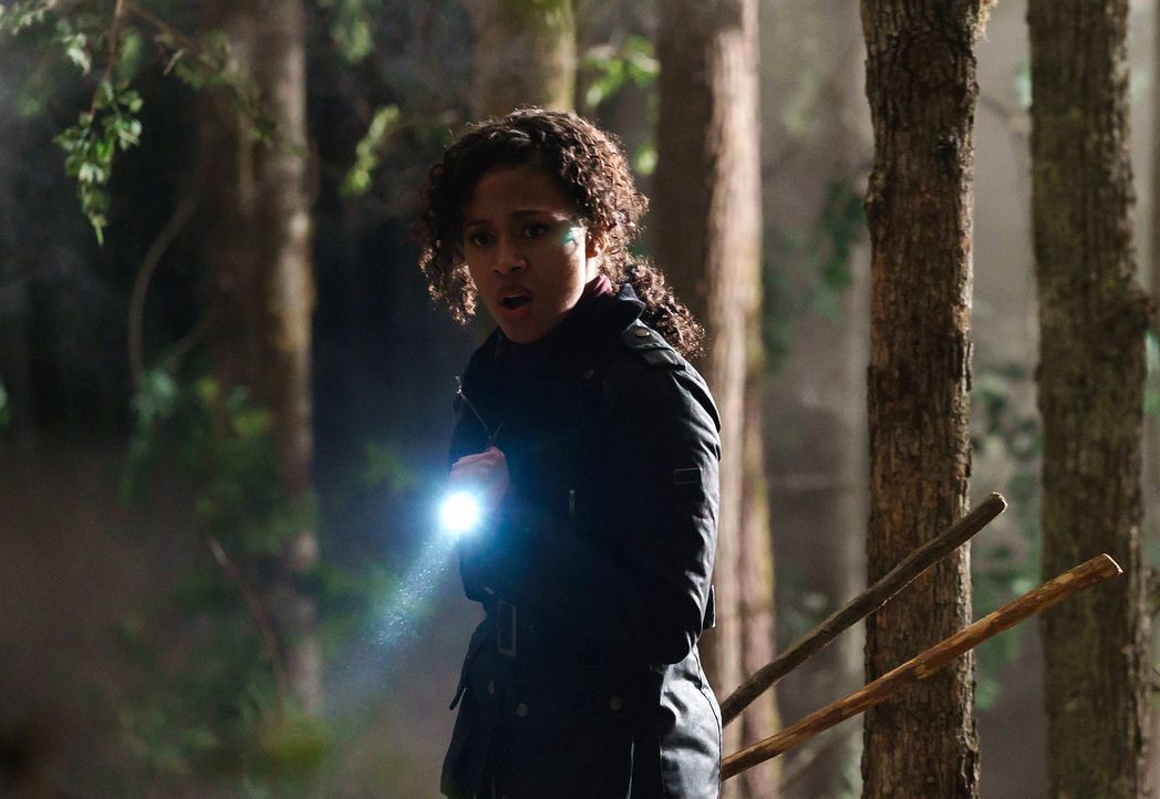 Abbie (Nicole Beharie) macht sich im Wald alleine auf die Jagd nach einem gefährlichen Monster. Ist das wirklich eine gute Idee? - Bildquelle: 2015-2016 Fox and its related entities.  All rights reserved.