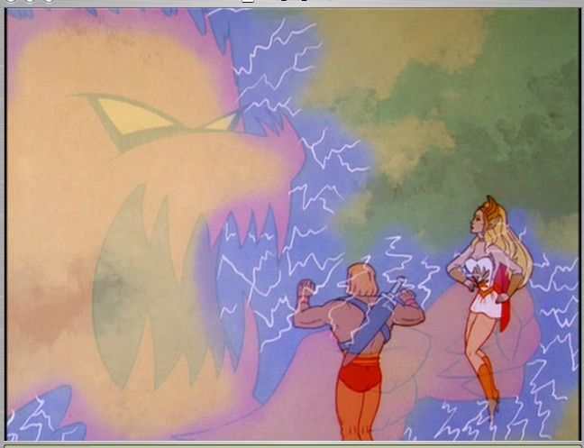 Prinzessin Adora, He-Mans Zwillingsschwester, wird als Kind von dem finstere... - Bildquelle: © 1985 The Sleepy Kid Company Ltd, a DreamWorks Animation company. She-Ra and other character names are trademarks of and copyrighted by Mattel Inc. All Rights Reserved.