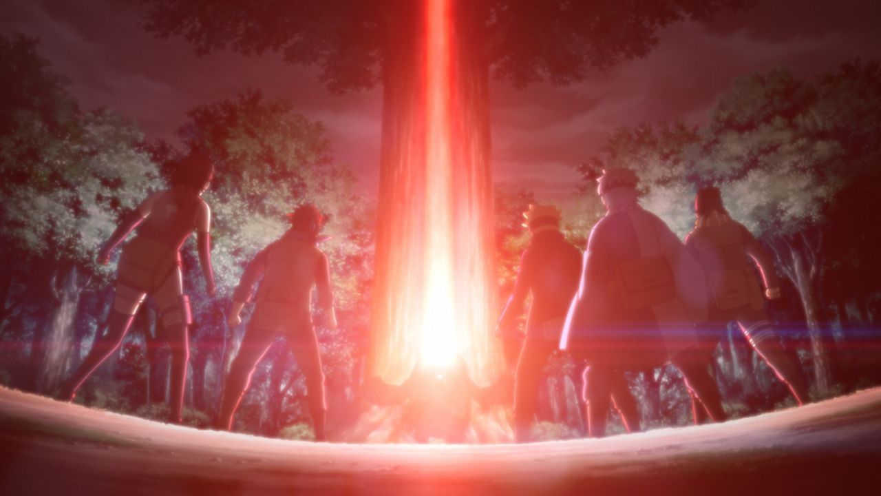 Dem Team ist es gelungen, einen der Räuber einzuholen. Die Erfolgsaussichten... - Bildquelle: © 2002 MASASHI KISHIMOTO / 2017 BORUTO All Rights Reserved.
