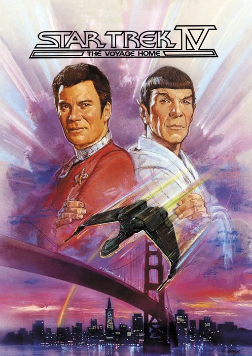 Star Trek IV - Zurück in die Gegenwart - Plakatmotiv - Bildquelle: Paramount Pictures