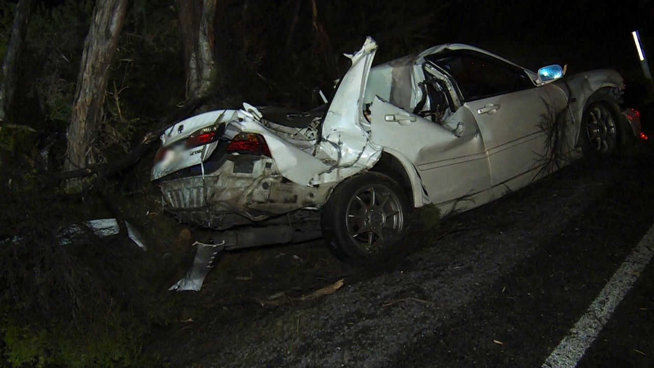 Die Polizei wird zu einem brutalen Unfall gerufen. Der Wagen ist ziemlich de... - Bildquelle: Greenstone