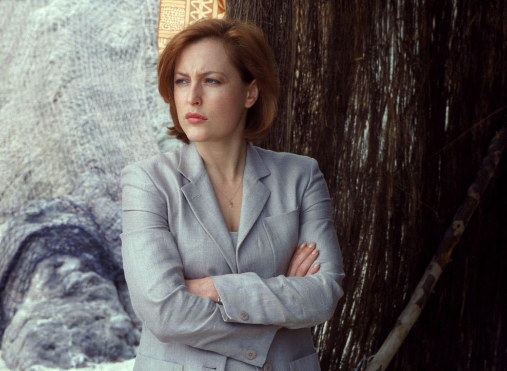 Zwei Wissenschaftler sind spurlos verschwunden. Skinner setzt Mulder und Scully (Gillian Anderson) auf den Fall an ... - Bildquelle: 1998-1999 Twentieth Century Fox Film Corporation.  All rights reserved.