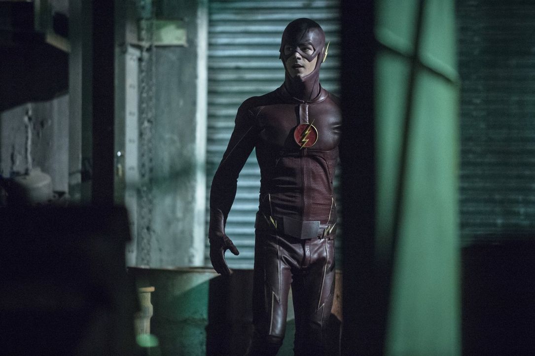 Nimmt den Kampf gegen das Böse auf: Barry alias The Flash (Grant Gustin) ... - Bildquelle: Warner Brothers.